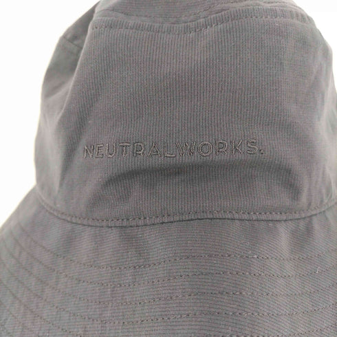 ニュートラルワークス NEUTRALWORKS ツイルロゴハット(ユニセックス) メンズ  L